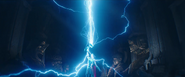 Jane Foster summons lightning