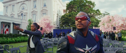 Leila and Captain America