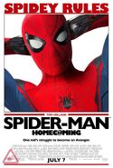 Spider-Man Homecoming Ferris Bueller's Day Off poster