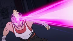 The Unicorn Fires Her Laser