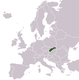 Map of Slovakia