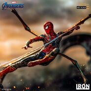 Iron Spidey statue