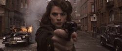 Carter aims and shoots at 