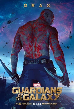 GotG Drax Poster