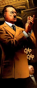 Адольф Гитлер аплодирует в опере.