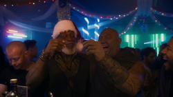 Drax drinking along with the 