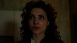 Madani watches Frank's violence