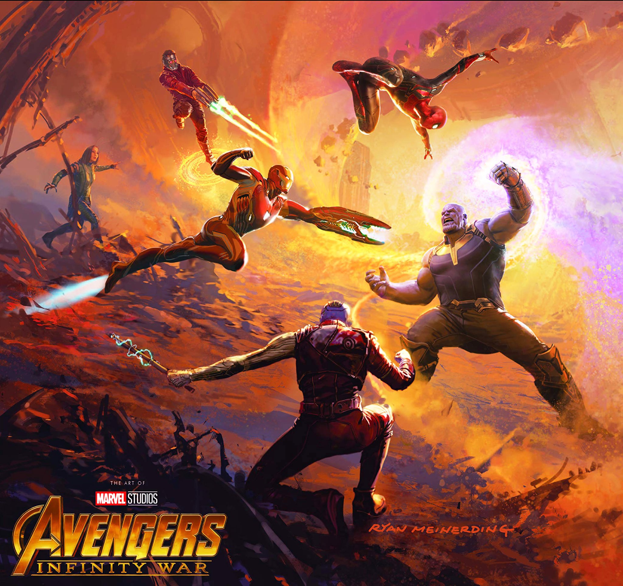 Avengers: Infinity War' concept art poster