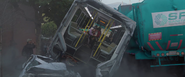 Bus Destroyed