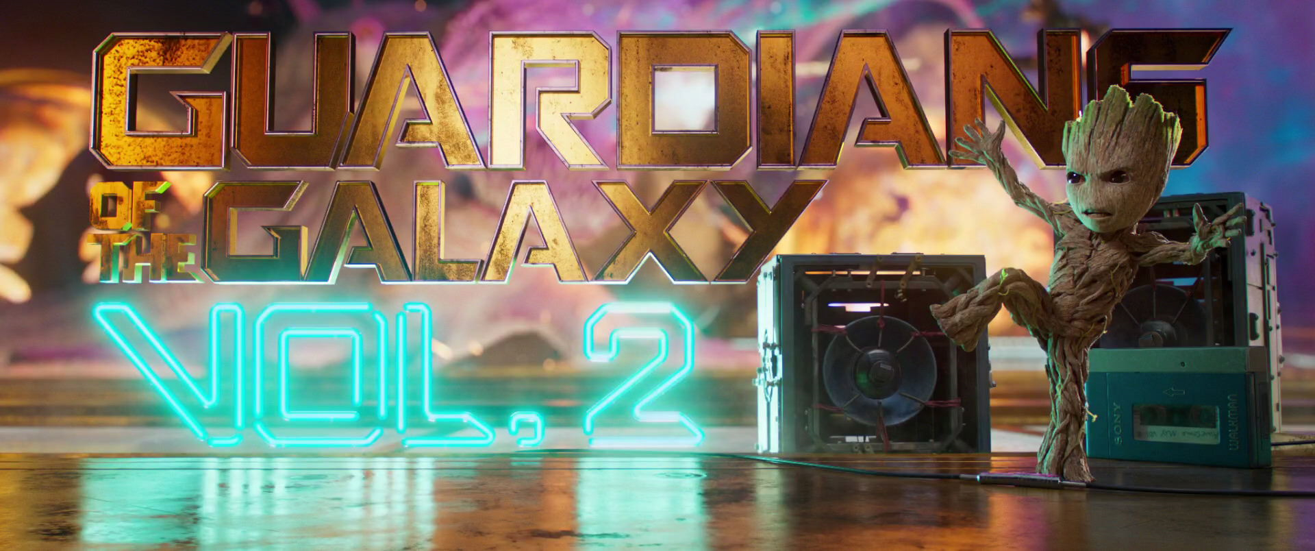  Guardians of the Galaxy Vol. 2 : Chris Pratt, Bradley Cooper,  Vin Diesel, Pom Klementieff, ZoÃ« Saldana, Dave Bautista, Michael Rooker,  Karen Gillan, Elizabeth Debicki, Chris Sullivan, Sean Gunn, Sylvester  Stallone