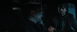 Devlin hijacks the truck