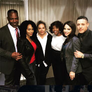 Danny Johnson, Simone Missick, Neema Barnette, Alfre Woodard, Antonique Smith and Theo Rossi onset