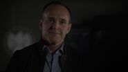 Coulson gives a speech