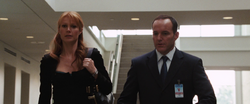 Pepper Potts & Agent Coulson