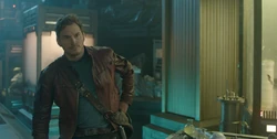 Quill a punto de entregarle el Orbe a Tivan.