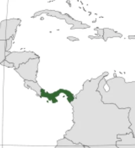 Map of Panama