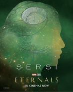 Sersi Silhouette Poster