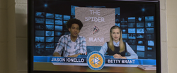 Jason & Betty thank the Spider-Man (Midtown High News)