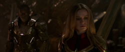 Captain Marvel learns that they have failed