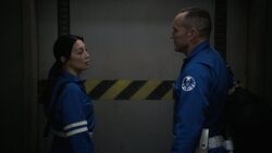 Coulson and May talk about their past