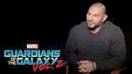 Dave Bautista on Marvel Studios’ Guardians of the Galaxy Vol