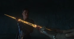 Ikaris catching 's sword