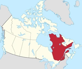 Map of Quebec