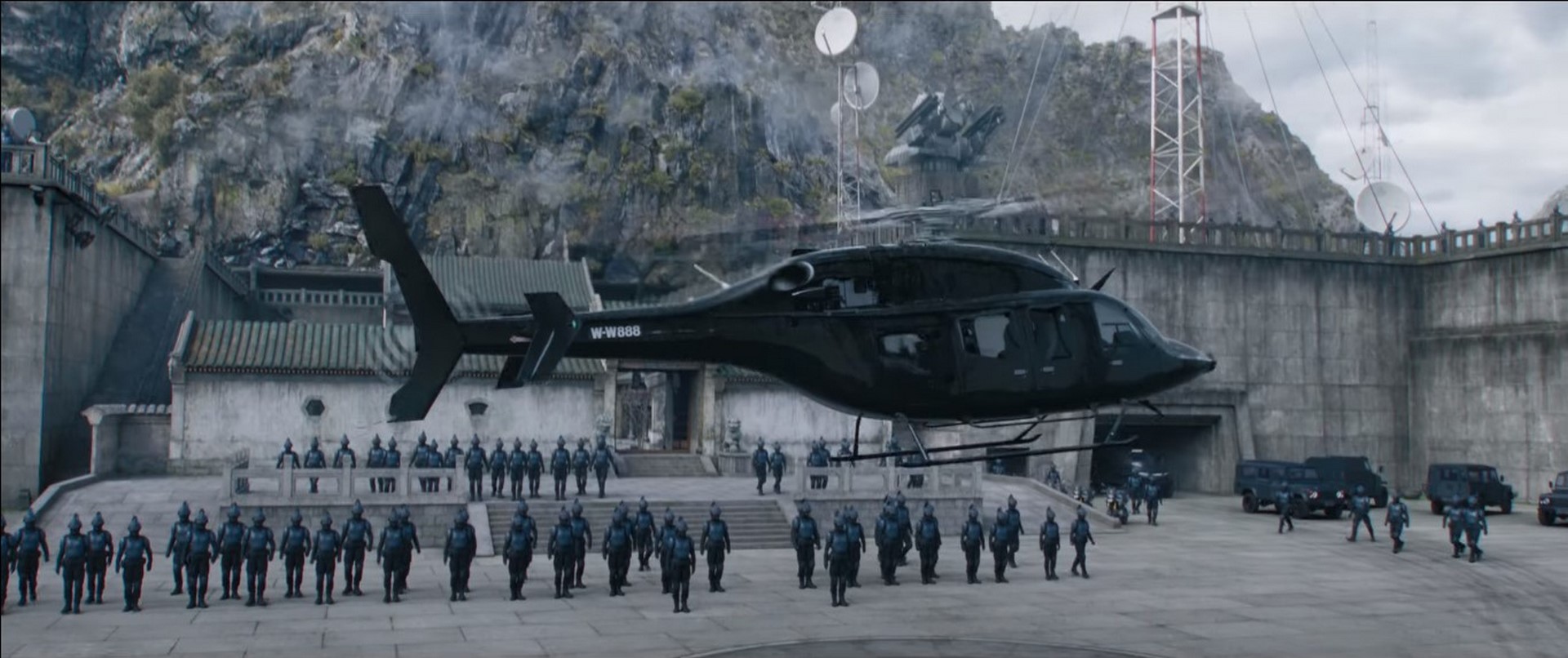Avengers helicopter clearance