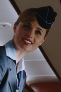 Ricki Noel Lander as Flight Attendant