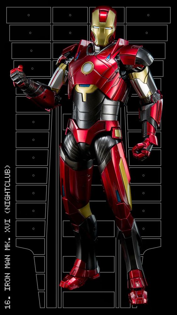 iron man armor mark xvi  marvel cinematic universe wiki