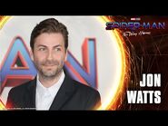 Director Jon Watts is Surrounded By Heroes - Spider-Man- No Way Home Red Carpet