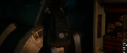 The NASA logo on Peter Quill's backpack