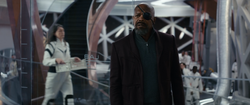 Sad Nick Fury