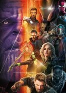 Avengers InfinityWar promotional poster