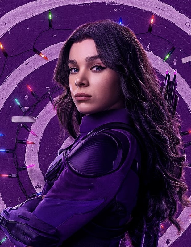 Actress kate bishop Disney+'s Hawkeye: