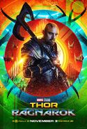 Thor Ragnarok Skurge Poster