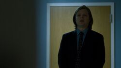 Nelson entering 's hospital room