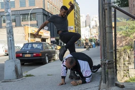 Malcolm attacking Gor