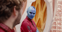 Nebula looks at Quill