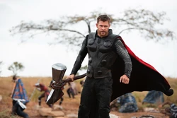 Thor fights the  with 