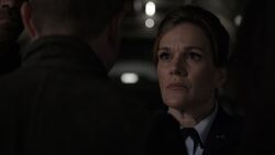 Hale convincing Coulson to come with her