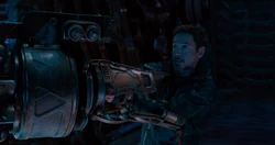 Stark attempting to steer the 