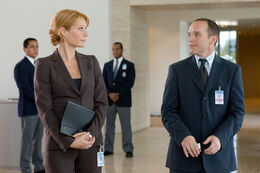 Coulson talking to Pepper-Iron Man (film)