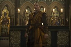 Kaecilius finds a church for his next ritual