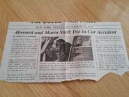 Howard Stark death news