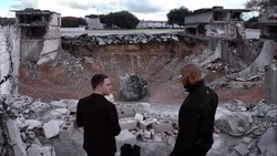 Фитц и  на месте атаки 