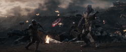 Cap vs Thanos