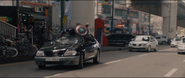 Captain America Car Crash