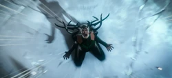Hela is banished to 