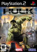 Hulk PS2 EU cover